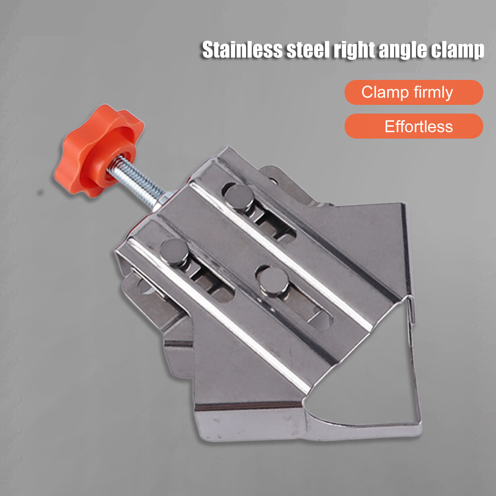 Woodworking Right Angle Clamp - 4Pcs Stainless Steel 90 Degree Right