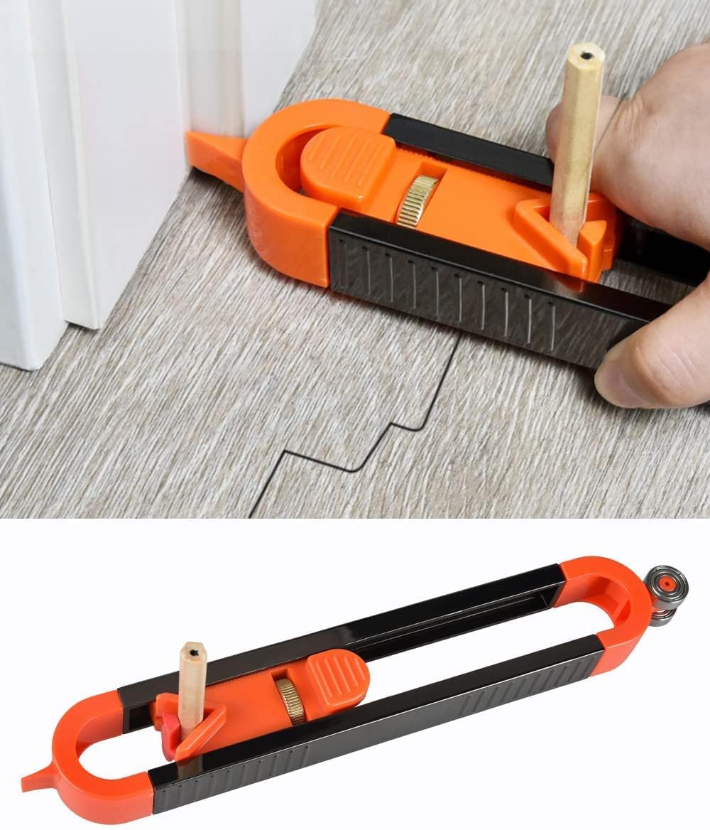 Woodworking Basics - Contour Gauge Scribing Tool, Precise Profile