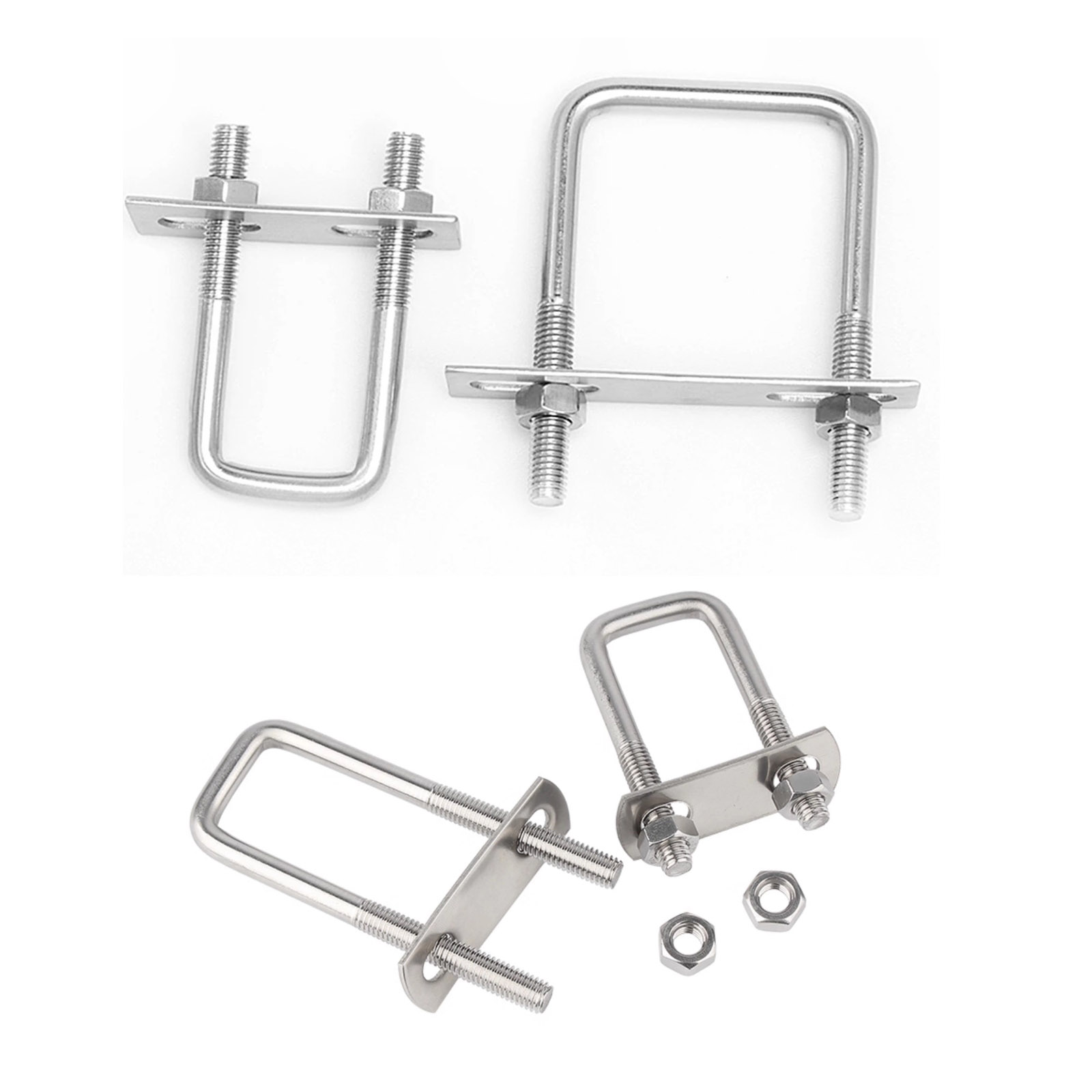 Woodworking Right Angle Clamp - 1/2sets M6 M8 M10 M12 304