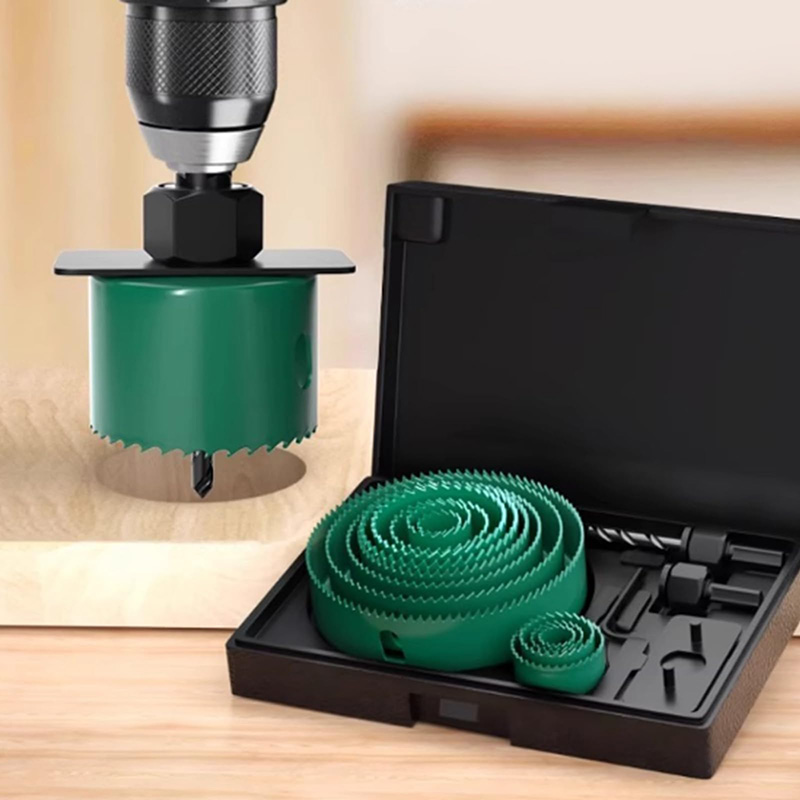 Woodworking Cutting Tools - 19/8/5PCS 19-127mm Hole Saw Cutting Set