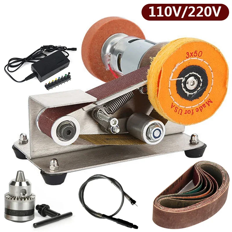 Woodworking Essential Tools - Multifunctional Stainless Steel Mini Sanding Belt