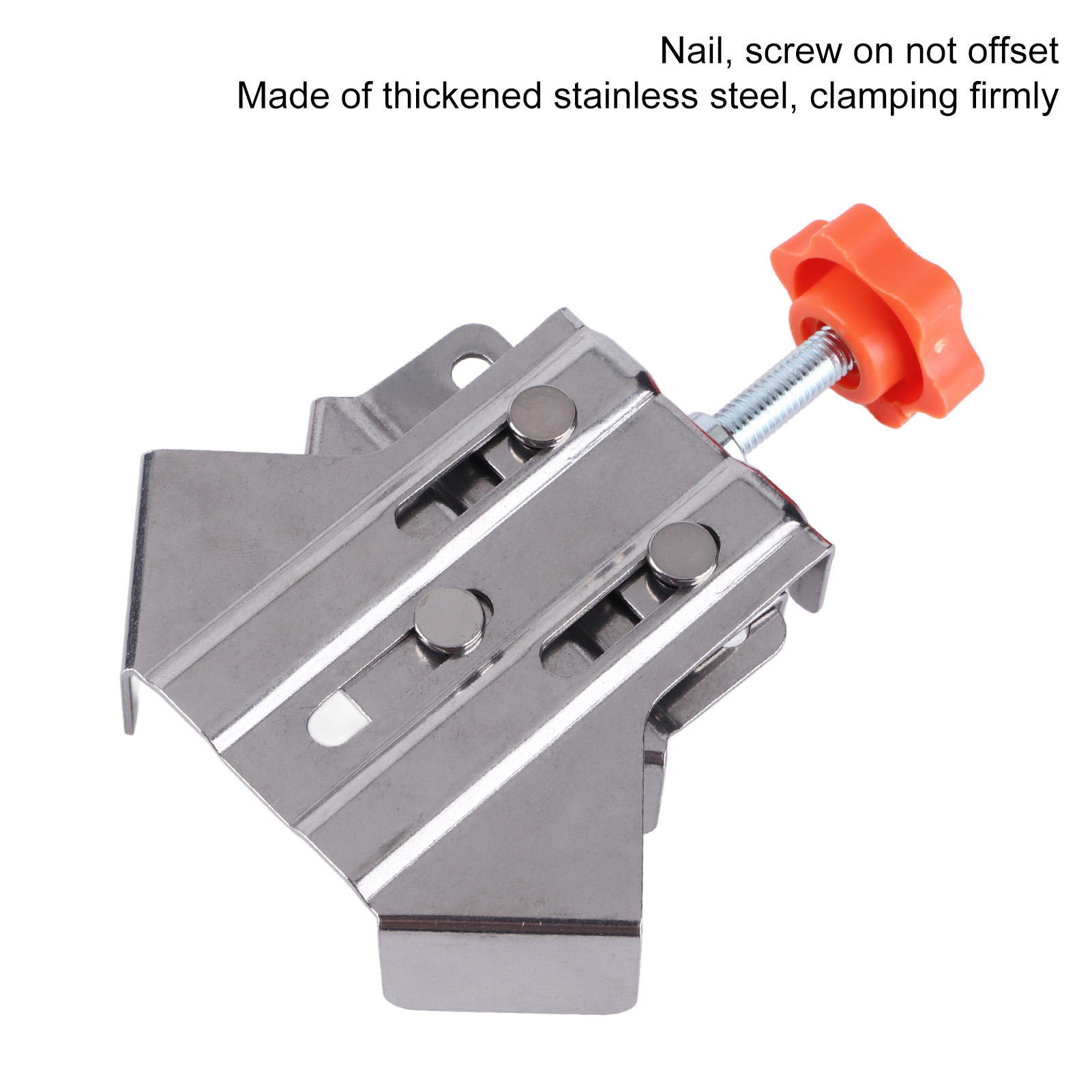 4Pcs Stainless Steel 90 Degree - Woodworking Right Angle Clamp recension och pris