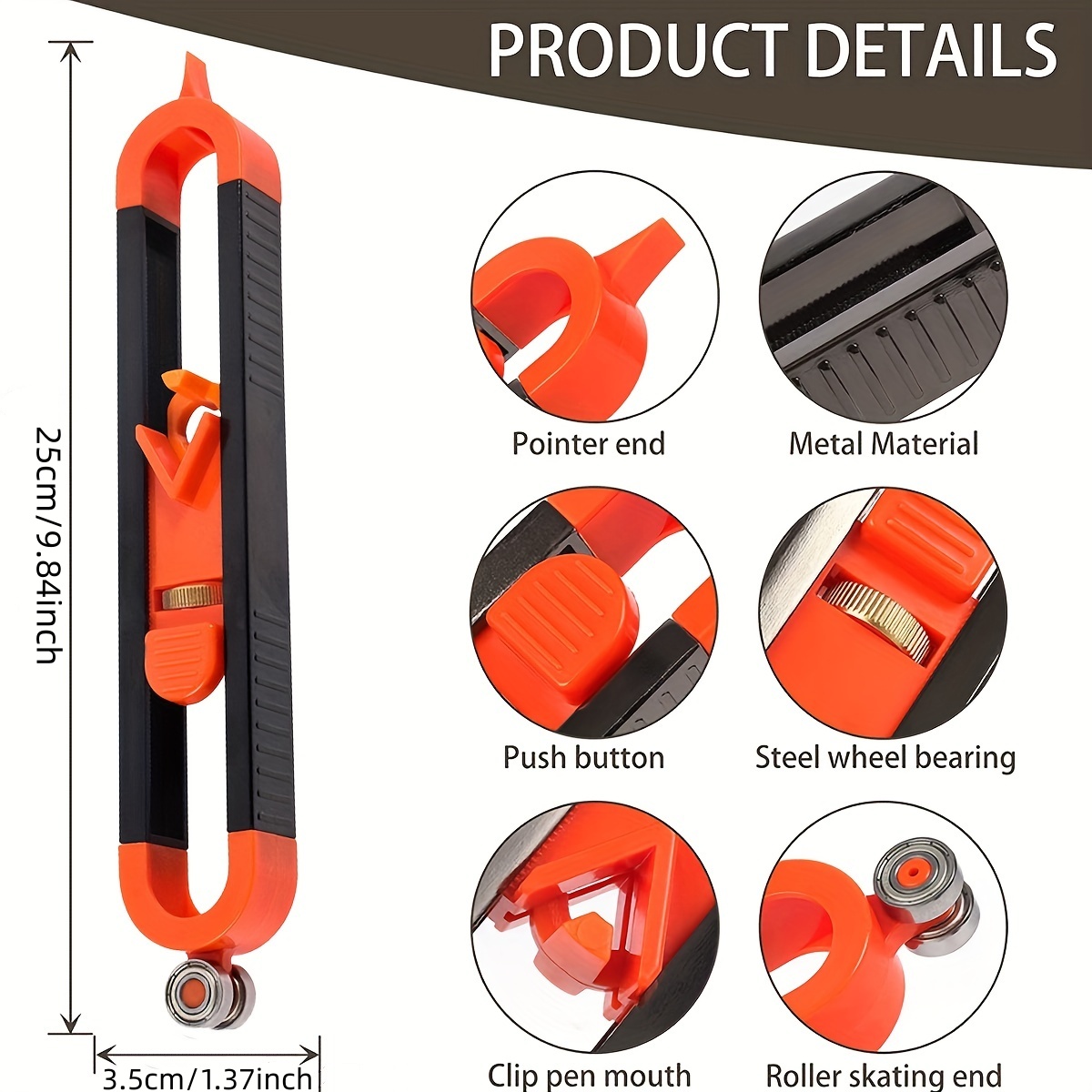 Contour Gauge Scribing Tool, P - Woodworking Basics recension och pris