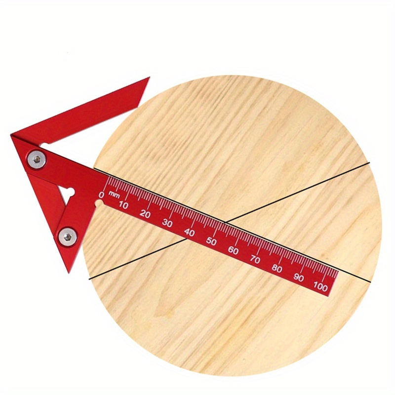 Center Finder Line Gauge 45/90 - Woodworking Ruler recension och pris