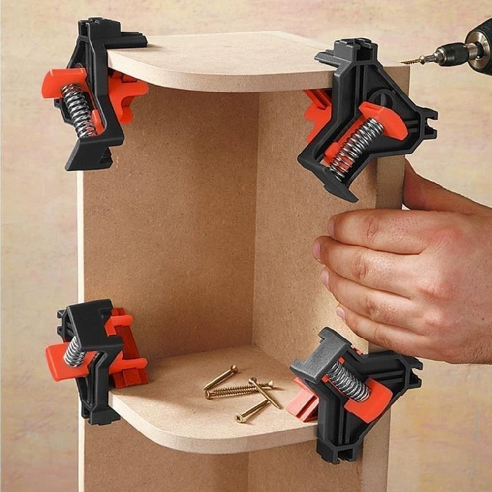 4pcs 90° Right Angle Clamp Fix - Woodworking Right Angle Clamp recension och pris