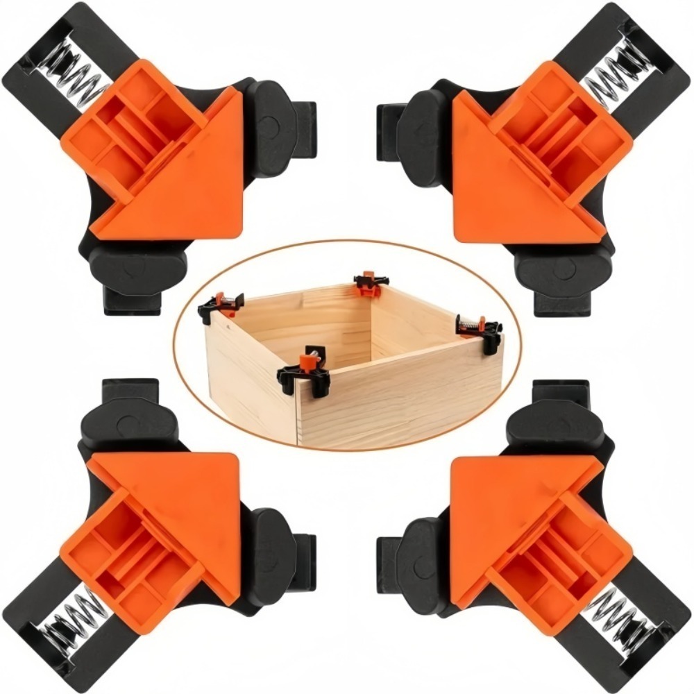 4pcs 90° Right Angle Clamp Fix - Woodworking Right Angle Clamp recension och pris