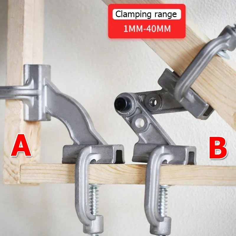 10-180 Degree Adjustable Right - Woodworking Right Angle Clamp recension och pris
