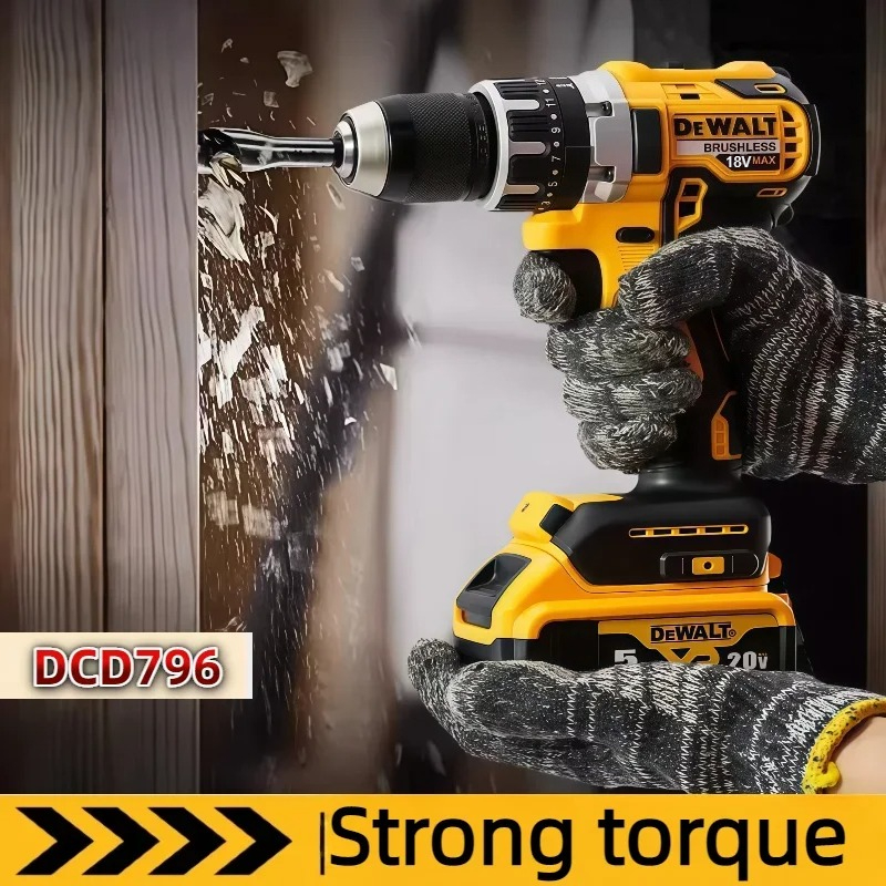 Dewalt Cordless DCD796 Impact  - Woodworking Essential Tools recension och pris