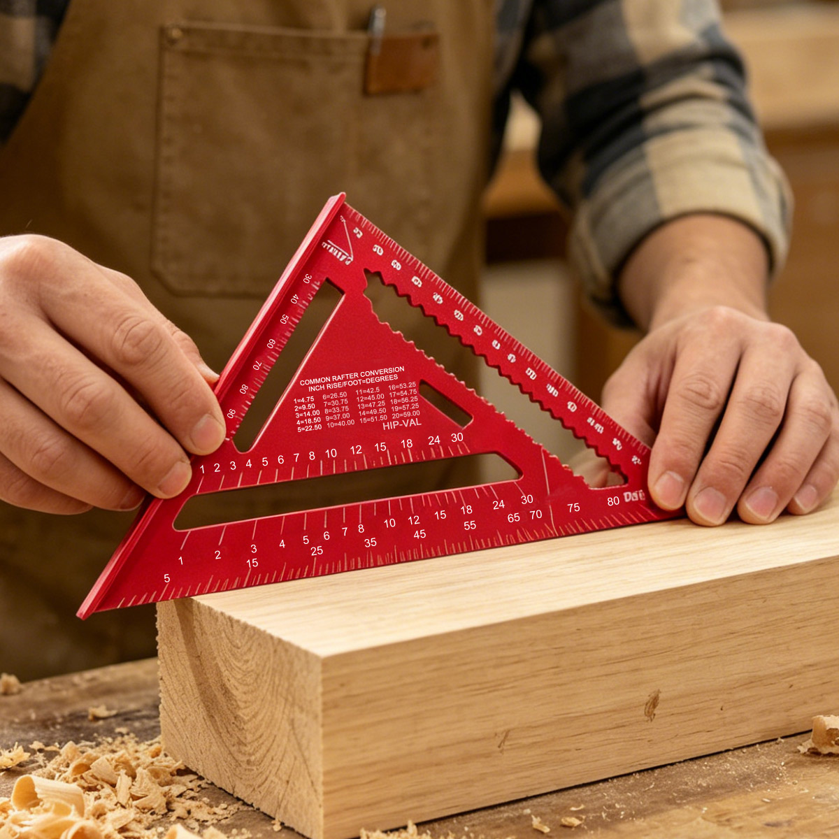 Aluminum Alloy Speed Square Hi - Woodworking Ruler recension och pris