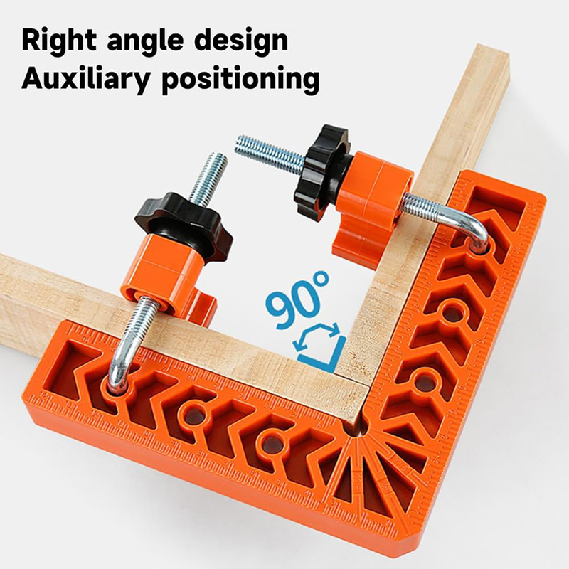 3/4/6/8 Inch 90° Right Angle L - Woodworking Right Angle Clamp recension och pris