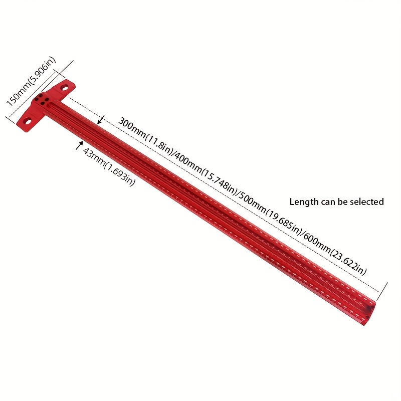60/300/400/500 Woodworking Squ - Woodworking Ruler recension och pris
