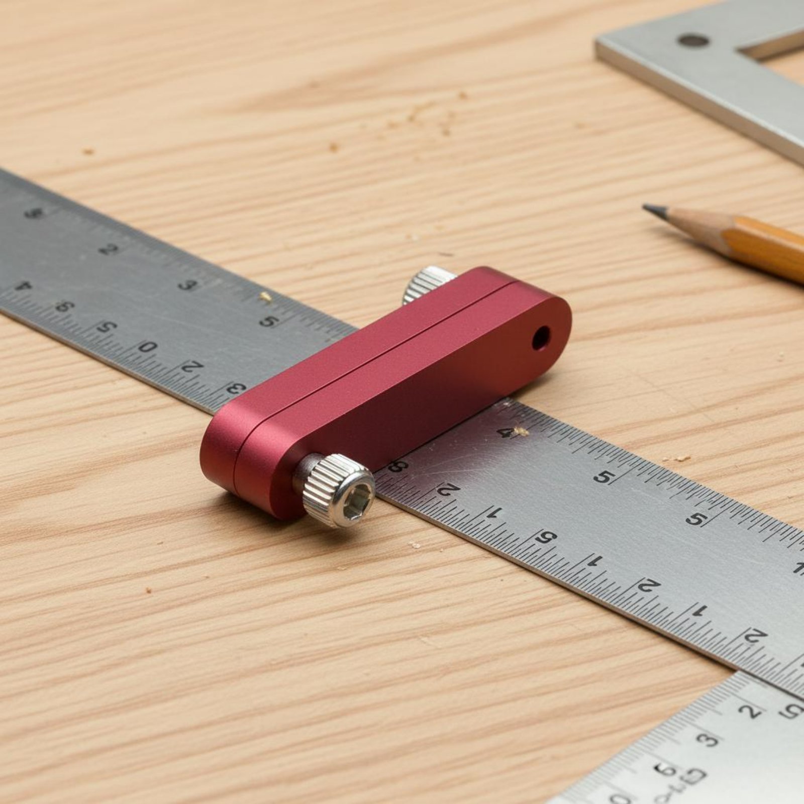 Woodworker's Ruler Stopper Adj - Woodworking Ruler recension och pris