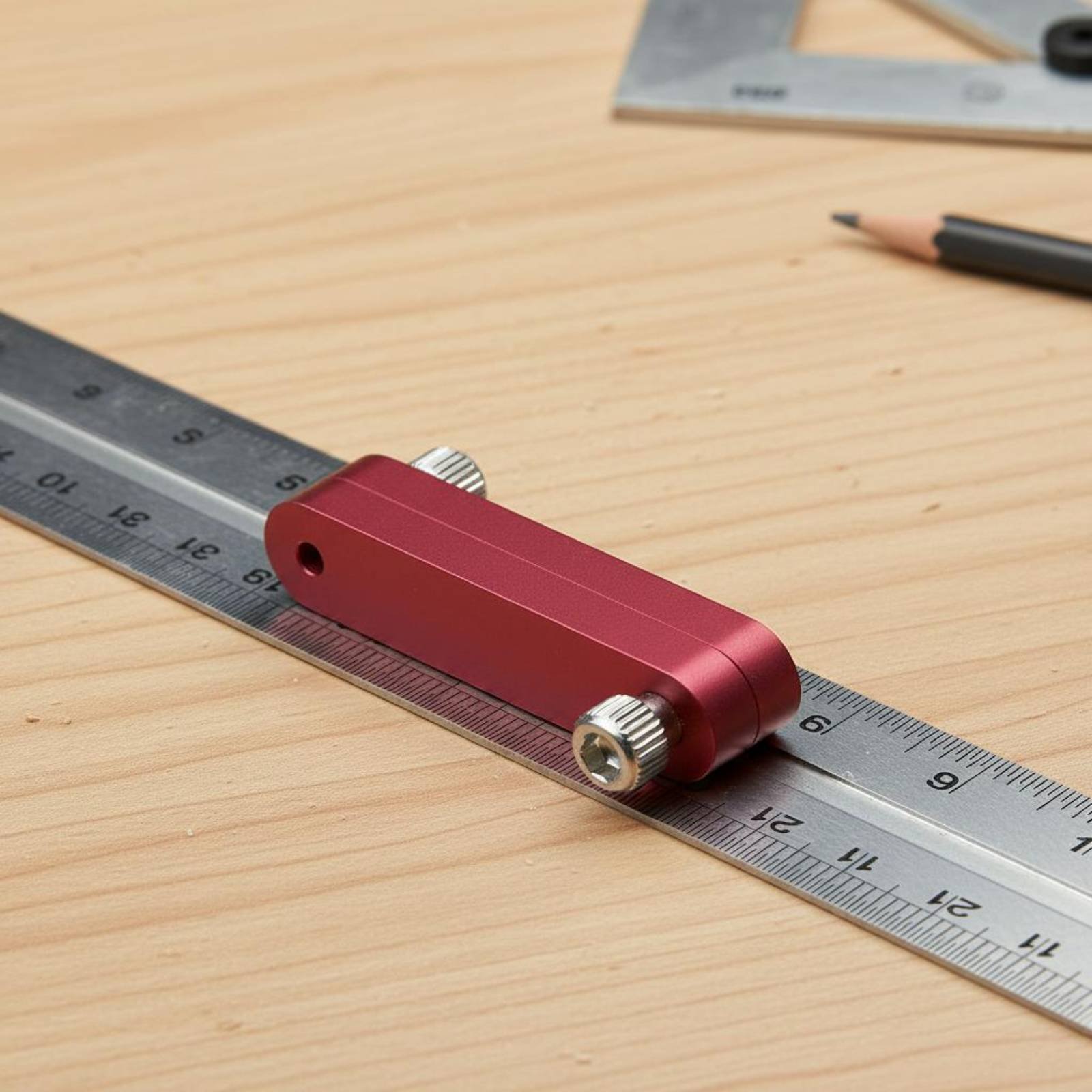 Woodworker's Ruler Stopper Adj - Woodworking Ruler recension och pris