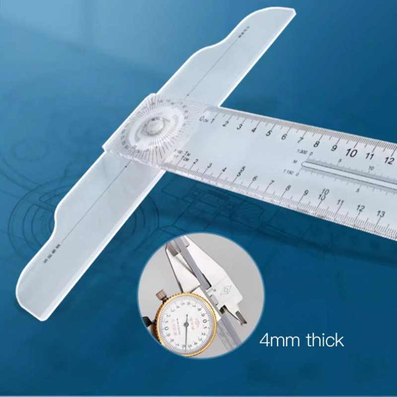 Dual-Sided T Square Ruler Clea - Woodworking Basics recension och pris