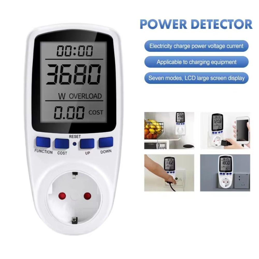 220V 110V Digital LCD Wattmete - Woodworking Uk recension och pris