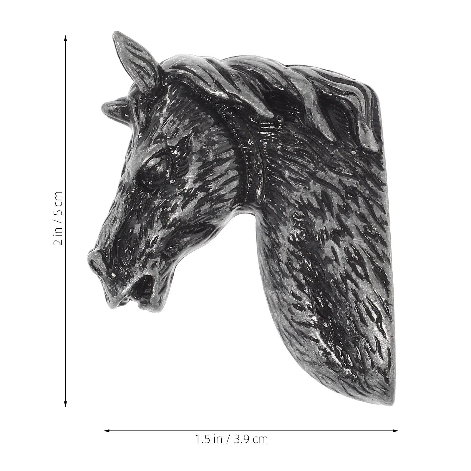 Modern Horse Head Animal Knob  - Woodworking Horse recension och pris