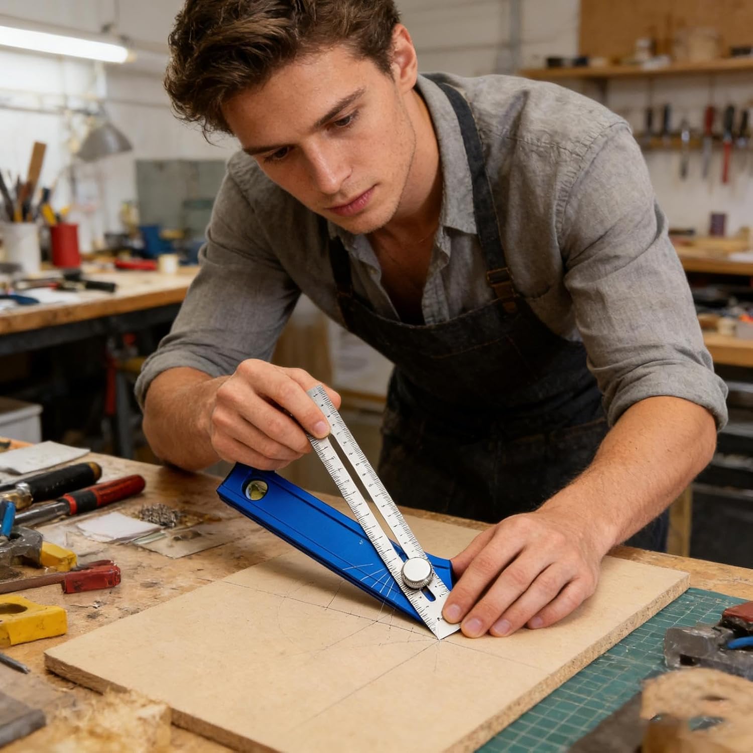 Scriber Marking Tools, Multi A - Woodworking Ruler recension och pris