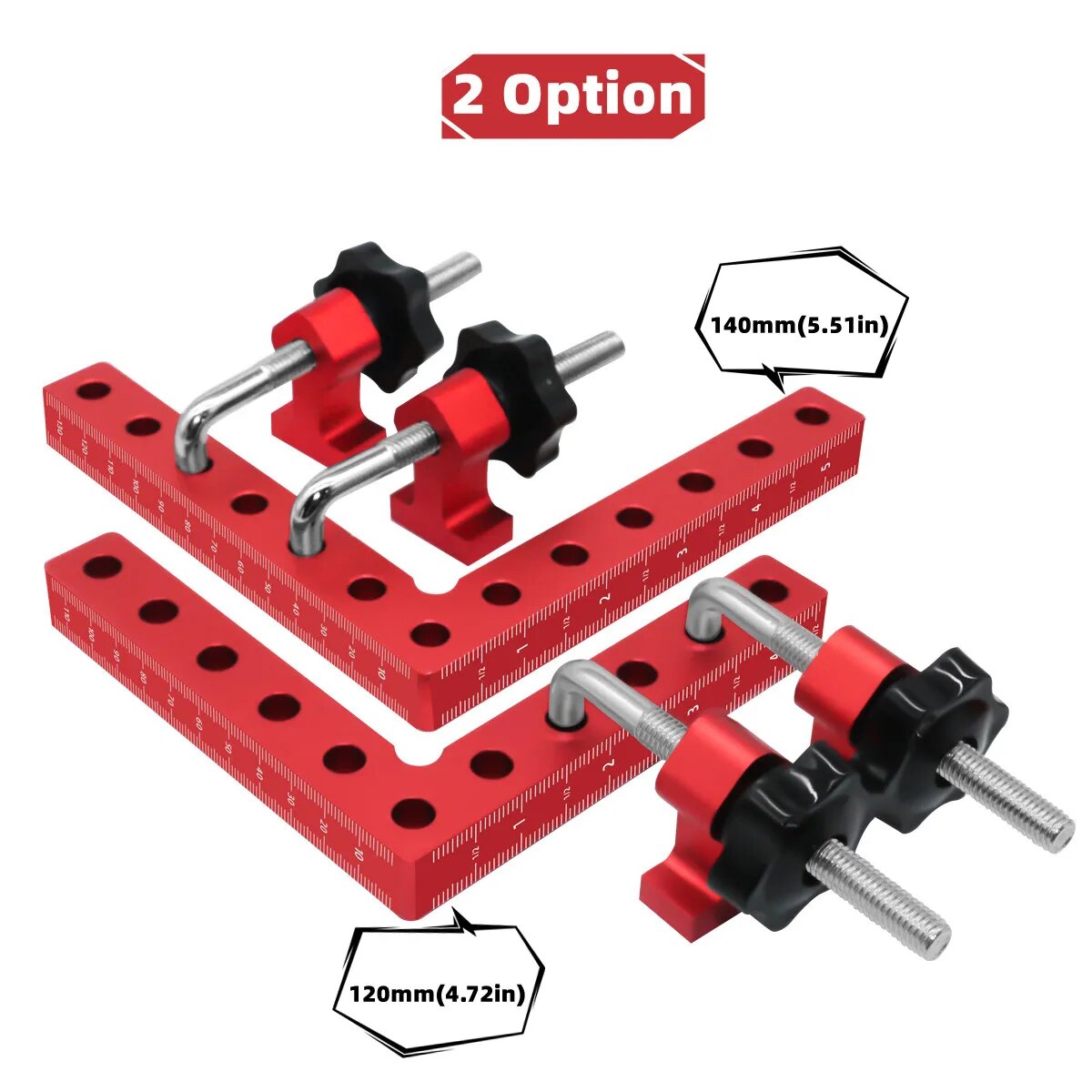 1Set 90 Degree Positioning Squ - Woodworking Right Angle Clamp recension och pris