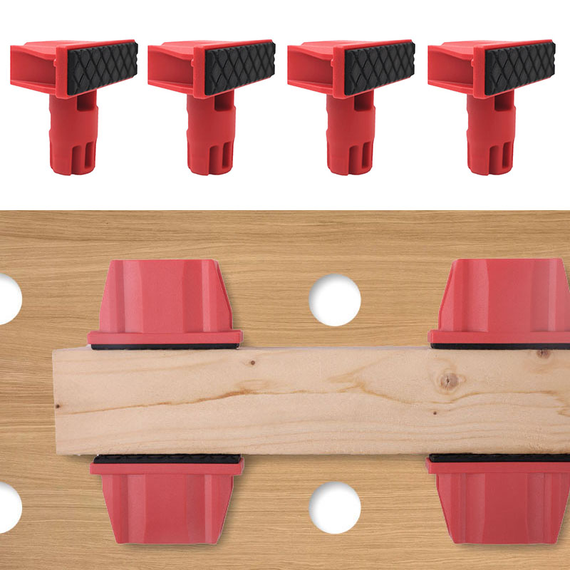 4Pcs Plastics Bench Dogs, 20mm - Woodworking Essential Tools recension och pris