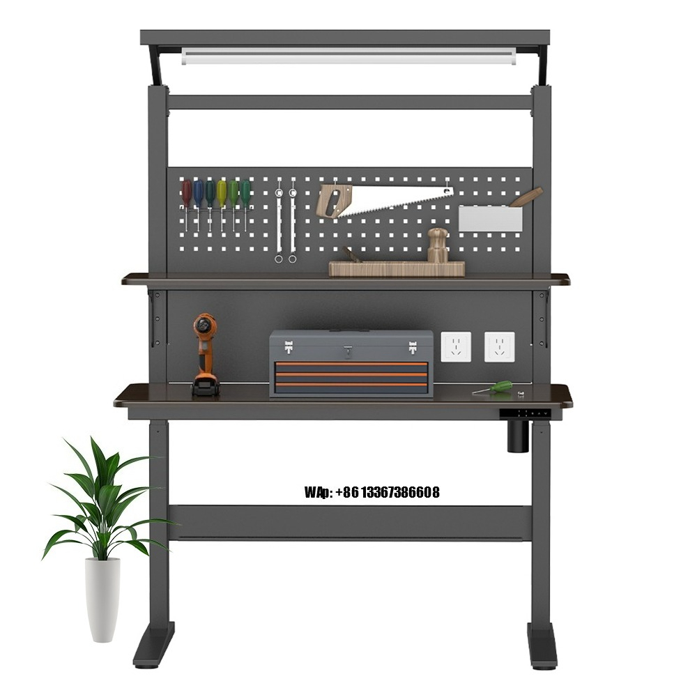 Height Adjustable Floor Standi - Woodworking Workbench recension och pris