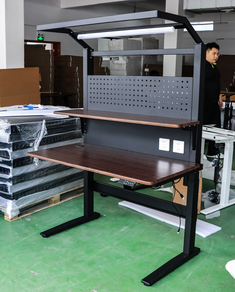 Height Adjustable Floor Standi - Woodworking Workbench recension och pris