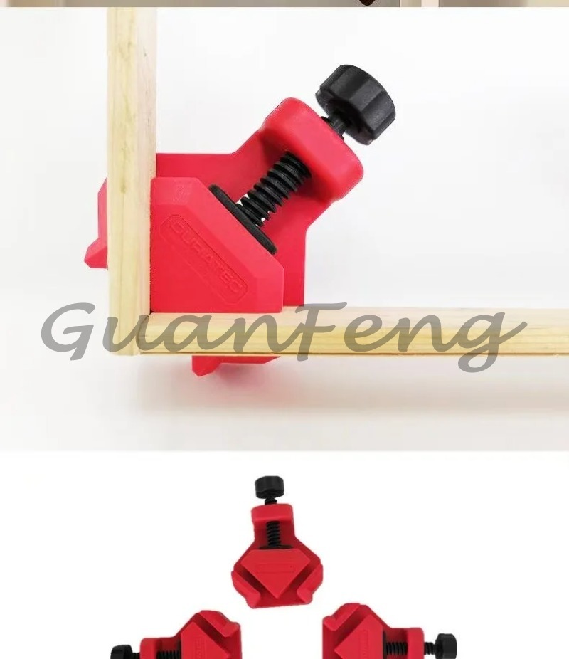 4‑Pack 90‑Degree Right‑Angle C - Woodworking Right Angle Clamp recension och pris