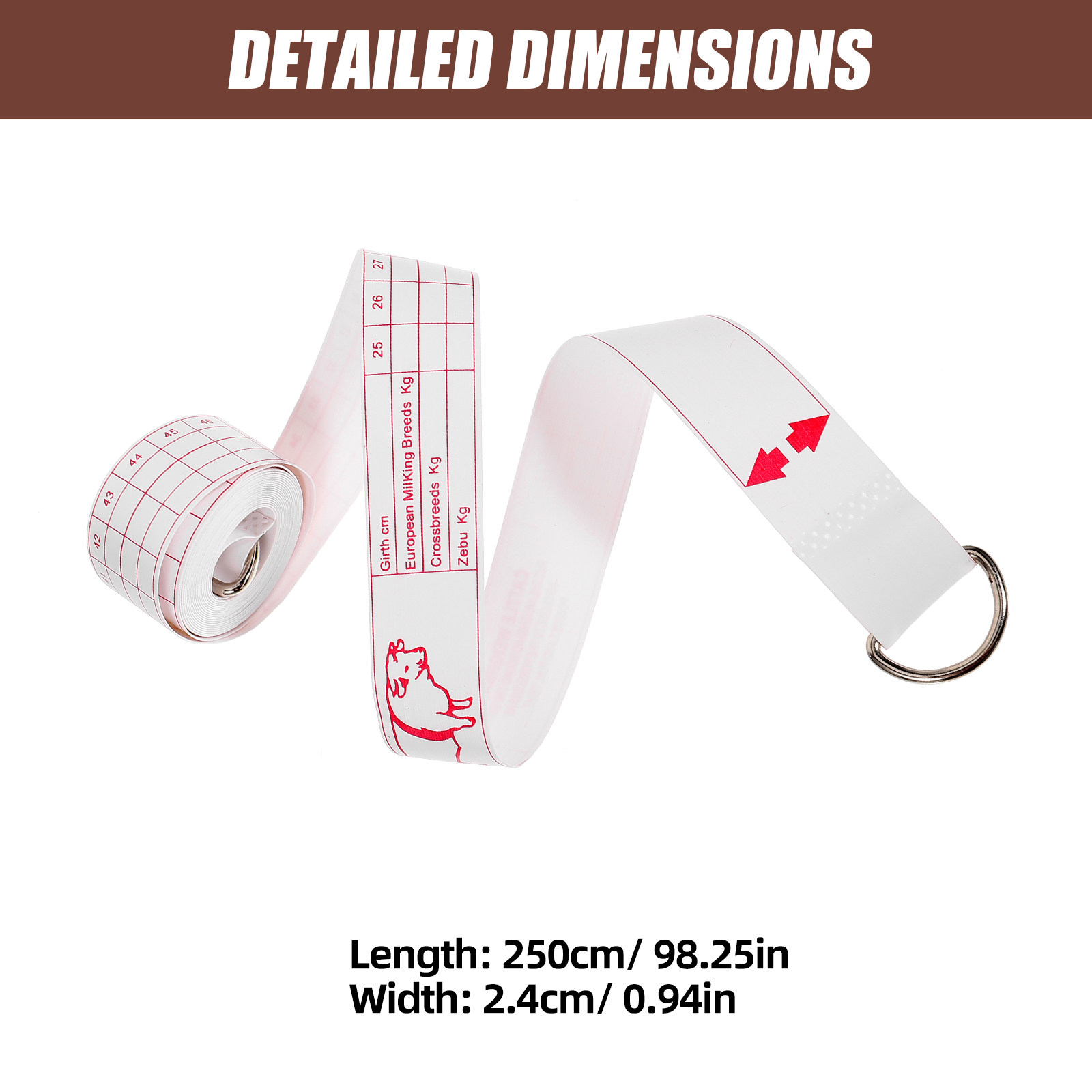 Animal Weight Tape Measure Liv - Woodworking Horse recension och pris