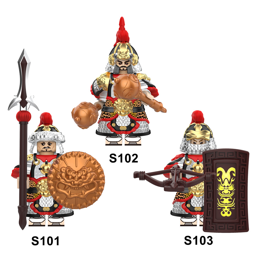 Medieval Ages Figures Knights  - Woodworking Horse recension och pris