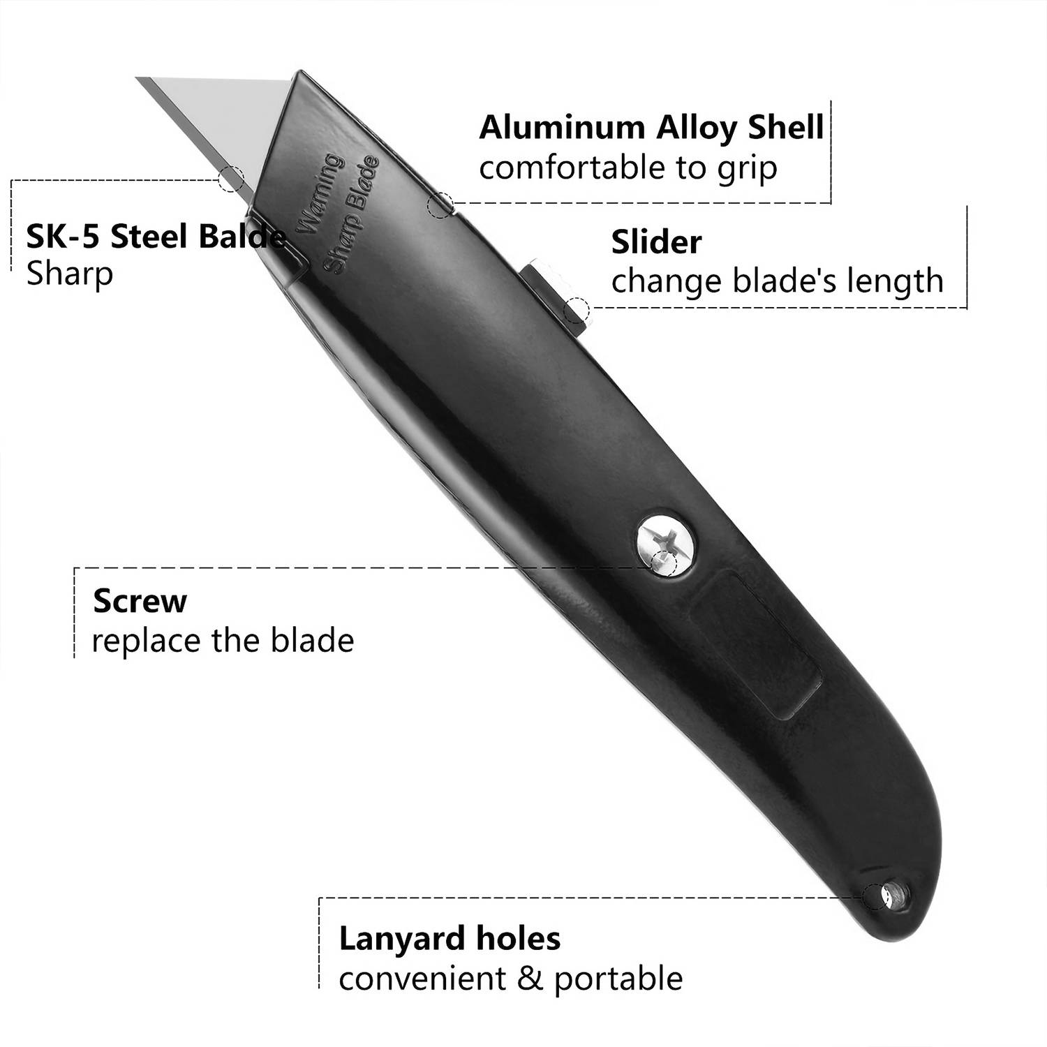 1/2PCS Utility Knife Retractab - Woodworking Warehouse recension och pris