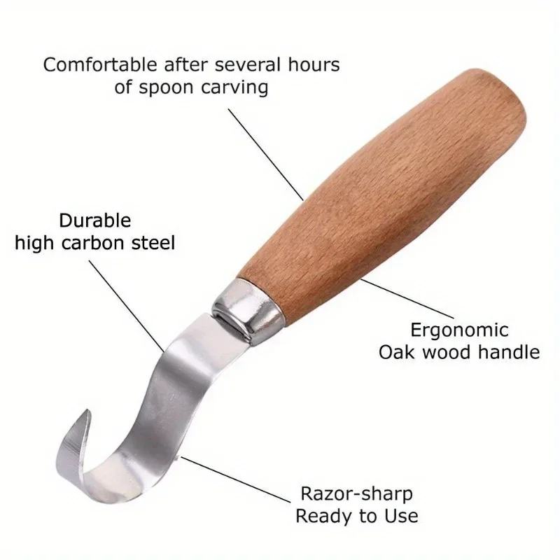 Wood Carving Knife Chisel Hook - Woodworking Basics recension och pris