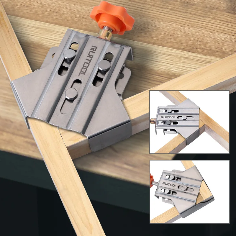 Stainless steel open/closed an - Woodworking Right Angle Clamp recension och pris