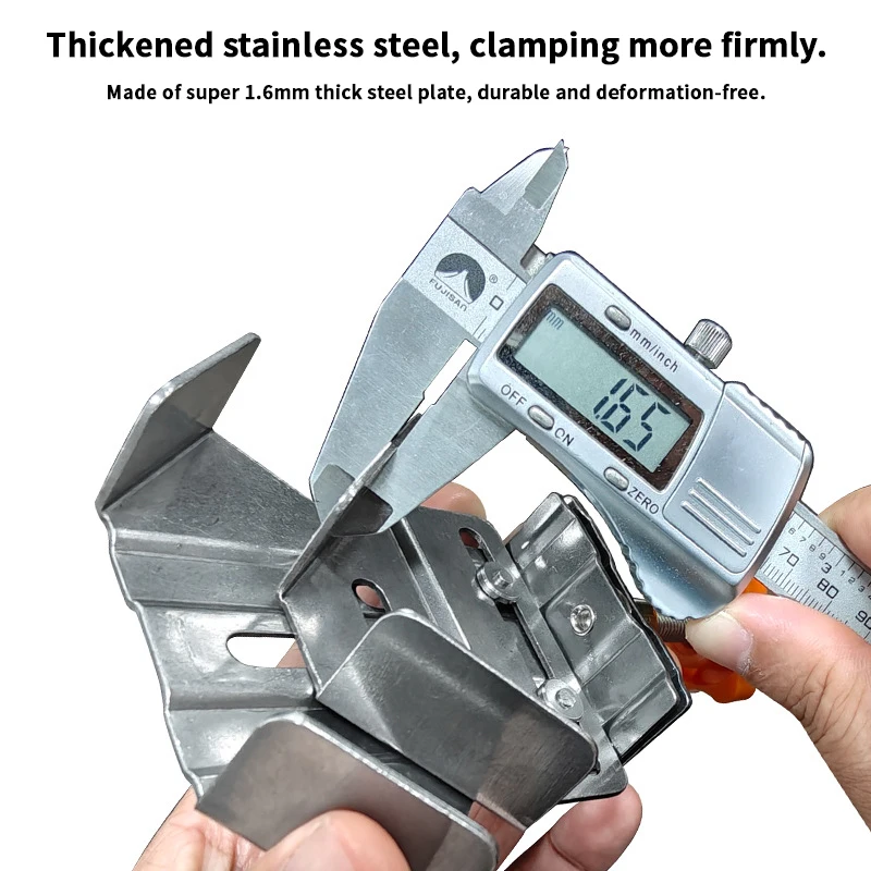 Stainless steel open/closed an - Woodworking Right Angle Clamp recension och pris