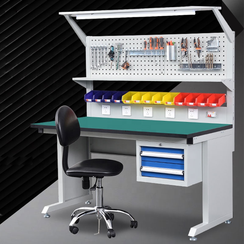 Adjustable ESD Workbench Made  - Woodworking Workbench recension och pris