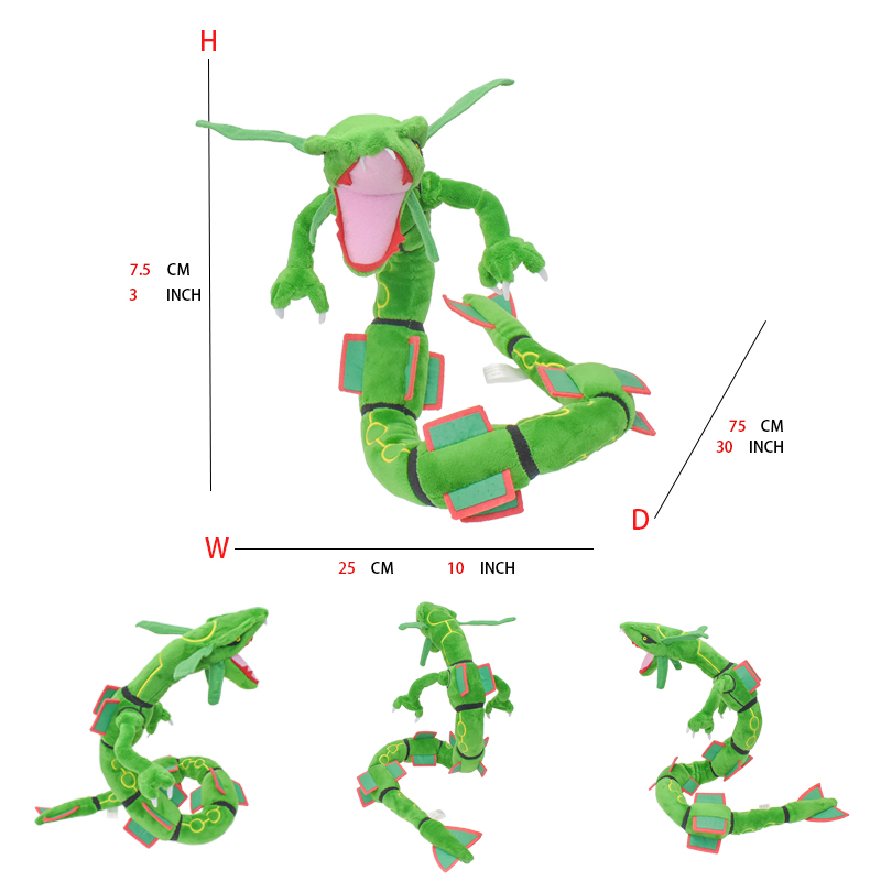 Pokemon Rayquaza Plush Doll So - Woodworking Horse recension och pris