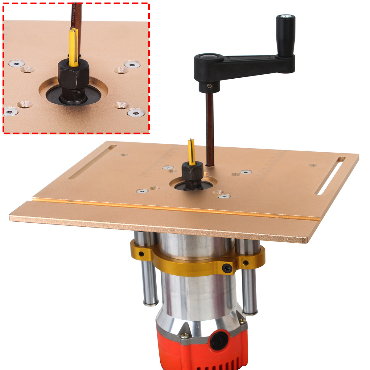 65mm Inverted Lifting Base Ele - Woodworking Workbench recension och pris